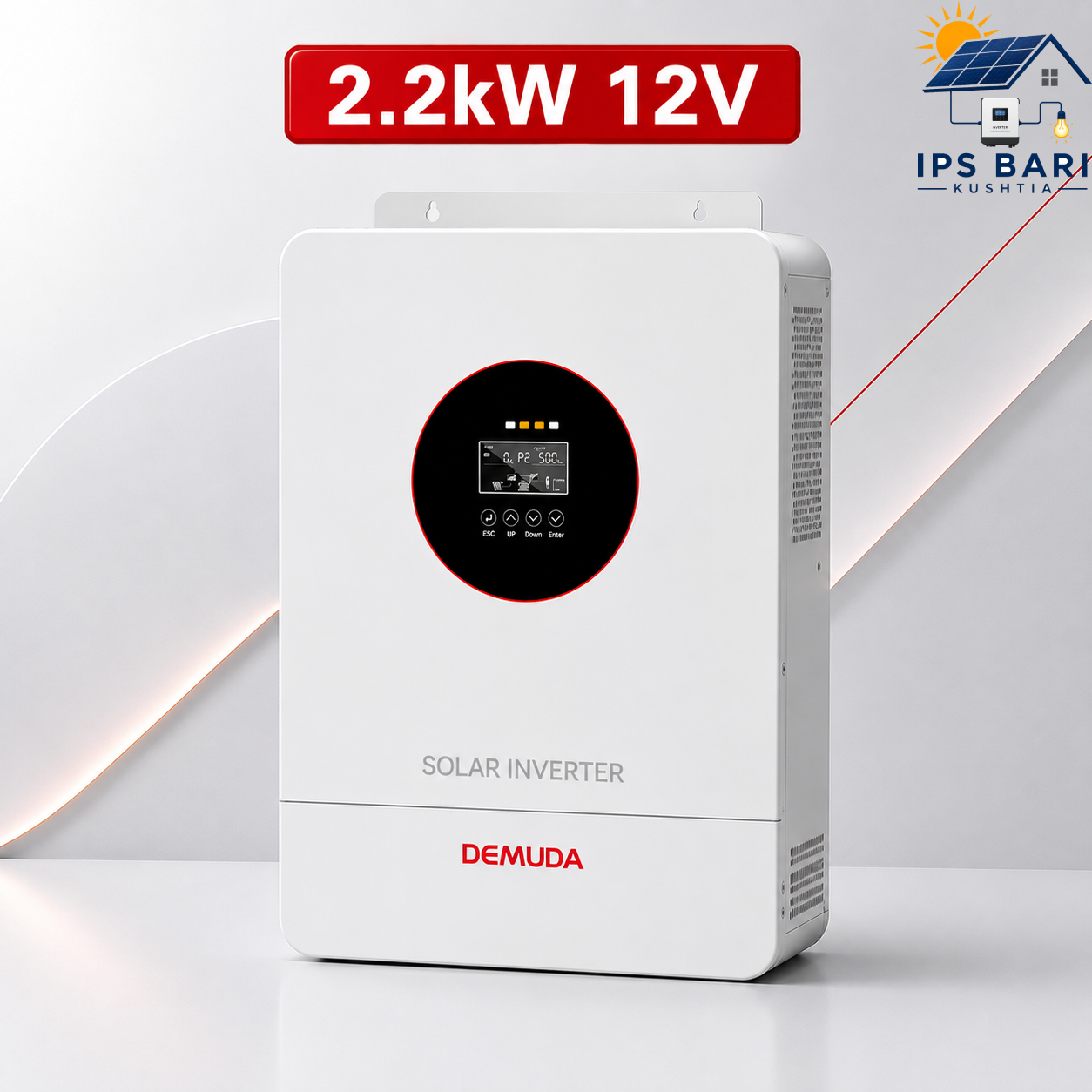 DEMUDA DFHY-2.2KVA-EU 2.2KW 12V Hybrid Solar Inverter Price in Bangladesh