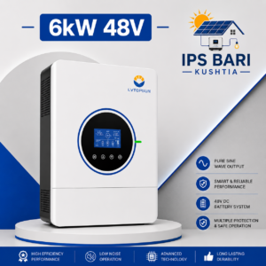 LVTOPSUN SPS-6000-48 6KW 48V Off-Grid Hybrid Solar Inverter Price in Bangladesh