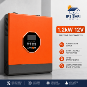 Luxwatt 1.2kW 12V Pure Sine Wave Hybrid Solar Inverter Price in Bangladesh