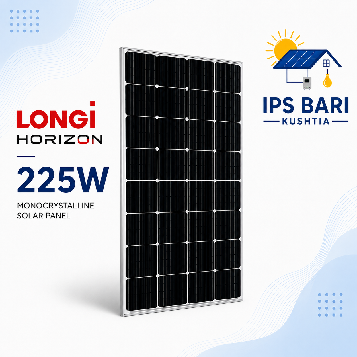 LONGi Horizon LR5-28HTH-225M 225W 12V Monocrystalline Solar Panel price in bangladesh