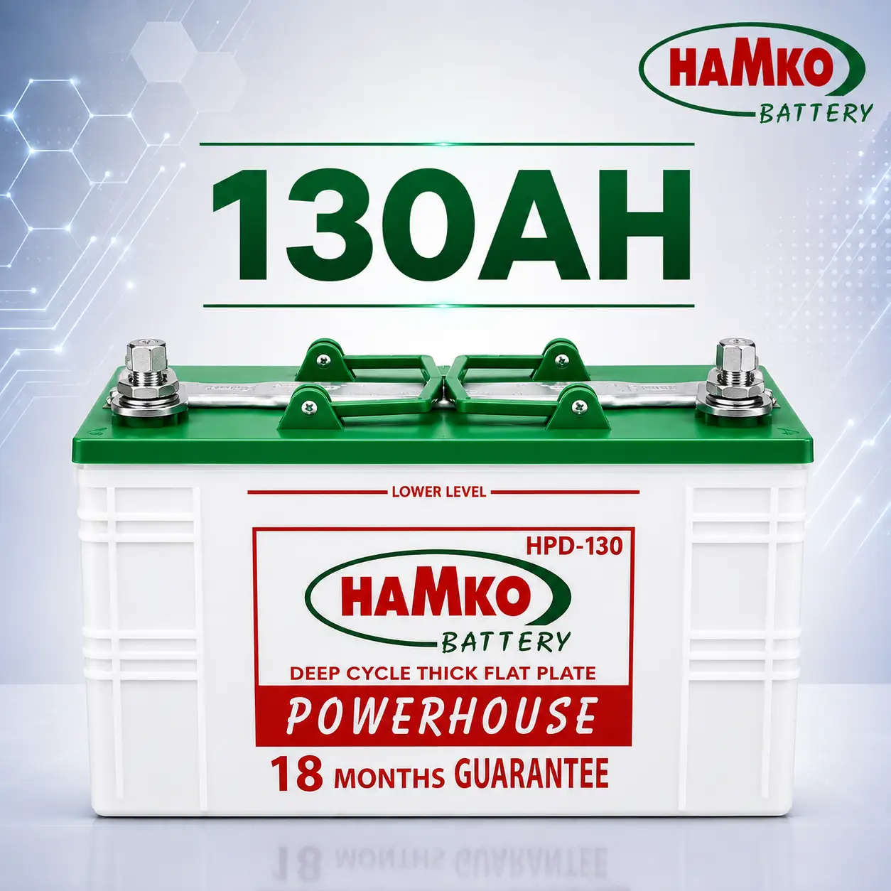 Hamko HPD-130 12V 130Ah IPS Battery Price in Bangladesh