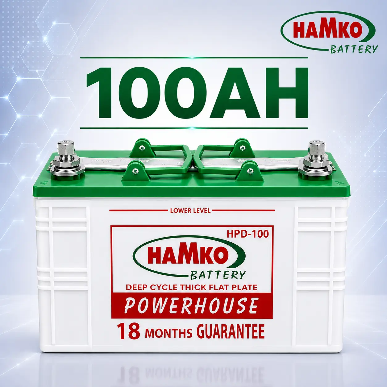Hamko HPD-100 12V 100Ah IPS Battery Price in Bangladesh