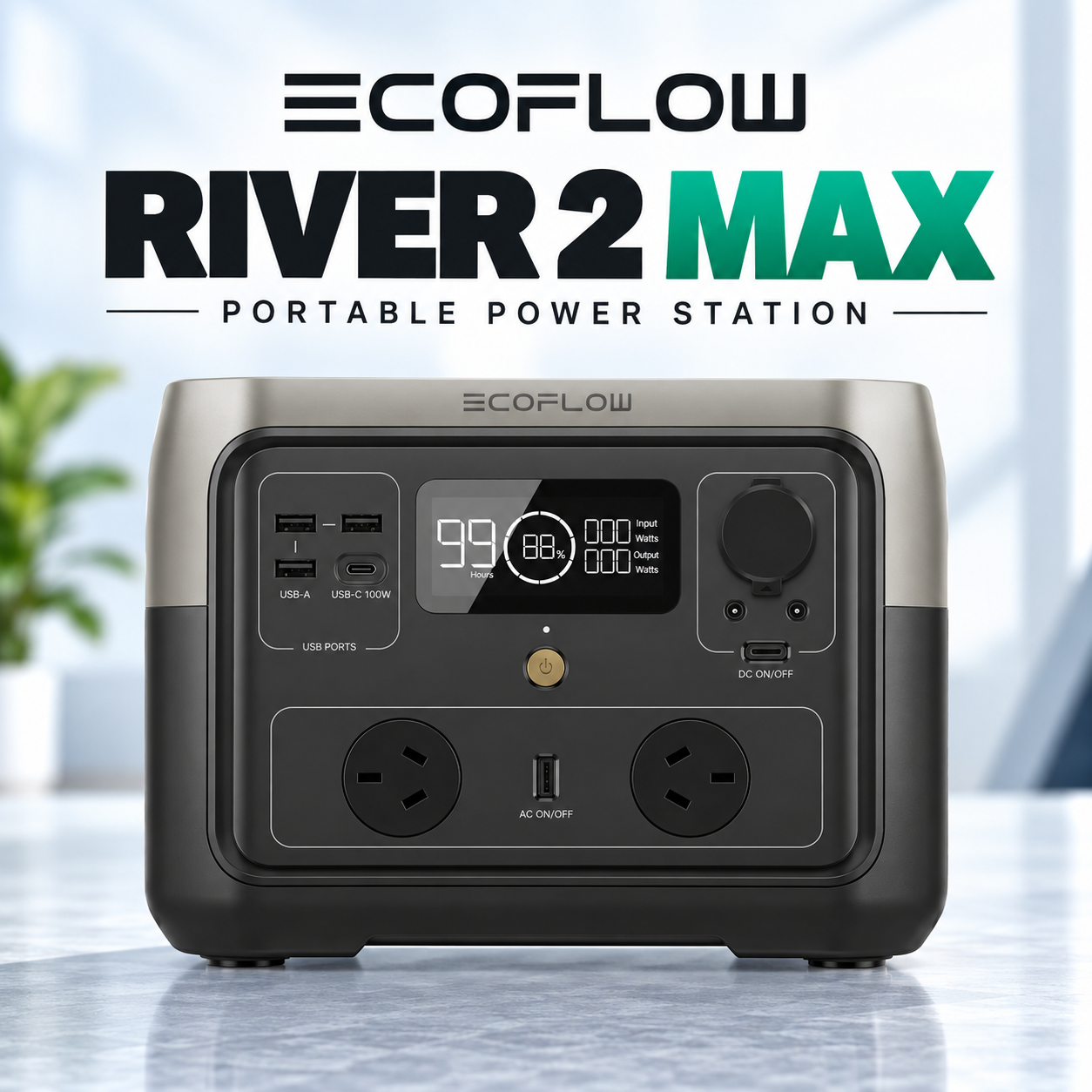EcoFlow RIVER 2 Max 512Wh 500W Portable Power Station Price in Bangladesh